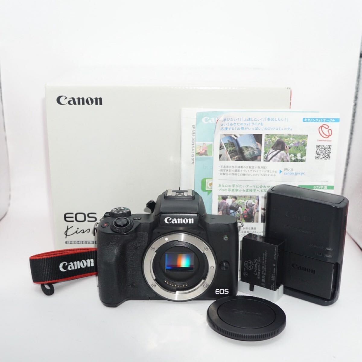 キャノン Canon EOS Kiss M2 ブラック ボディ EF-M拍卖