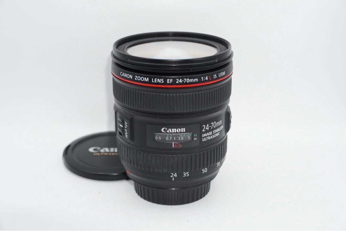 美品 キヤノン Canon EF24-70mm f4 L IS USM レンズ ズーム ① 拍卖