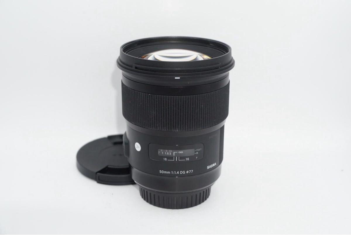 シグマ SIGMA 50mm f1.4 DG HSM キャノン canon EF マウント拍卖
