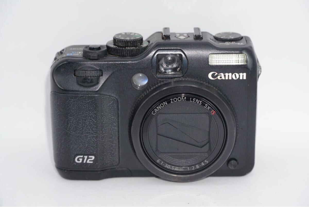 Canon PowerShot G12 コンパクトデジタルカメラ キャノン パワーショット G12拍卖