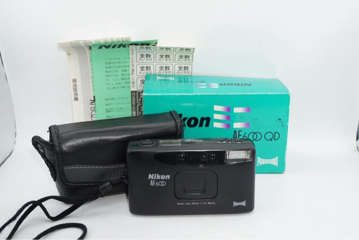 Nikon AF600 ニコン AF600 コンパクトフィルムカメラ AF600 QD拍卖