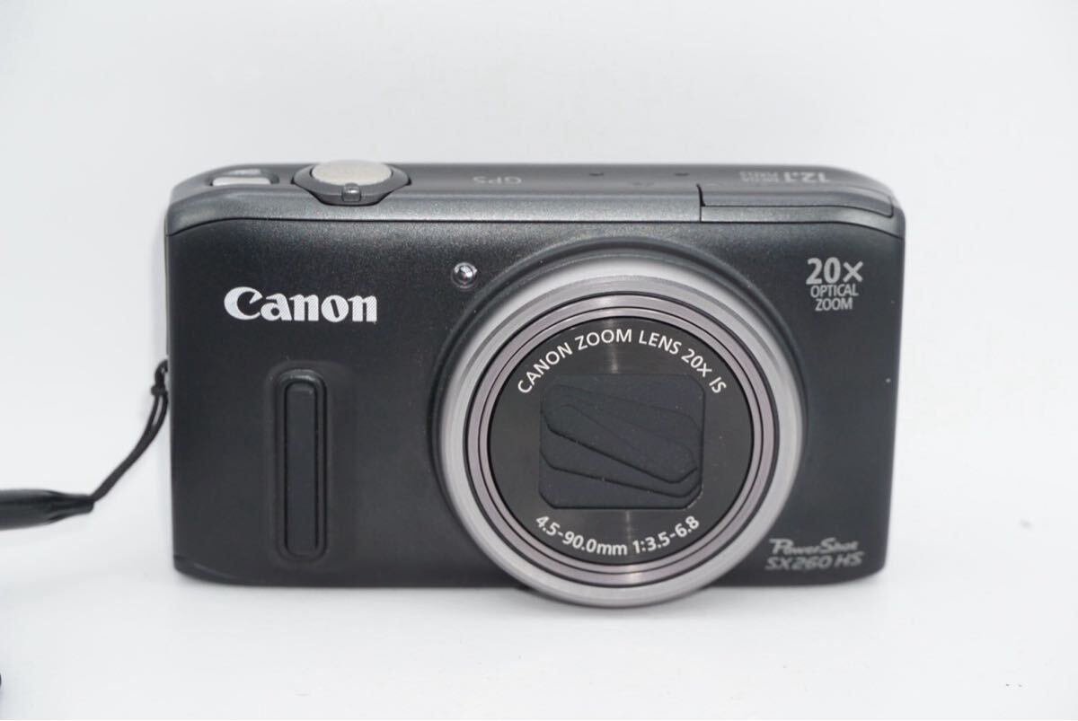 Canon PowerShot SX260 HS コンパクトデジタルカメラ パワーショット SX260HS ブラック拍卖