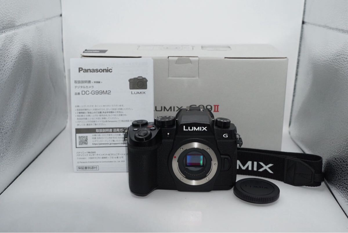 美品 Panasonic LUMIX DC-G99Ⅱ パナソニック ルミックス DC-G99Ⅱ ボディ DC-G99M2拍卖