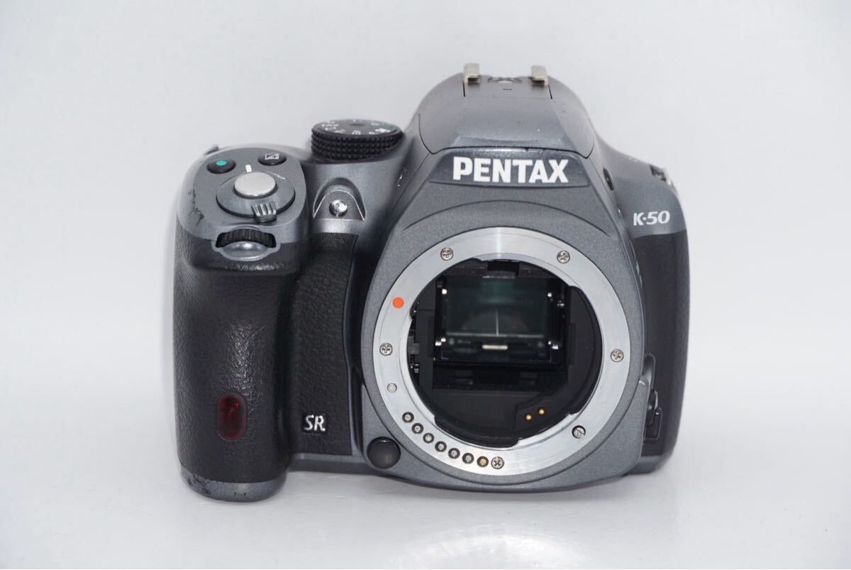 PENTAX K-50 ペンタックス K-50 デジタル一眼レフカメラ ボディ グレー カラー拍卖