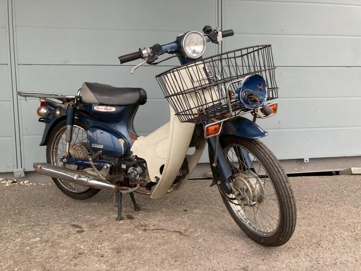 神戸明石発!ホンダ プレスカブFI (AA01) 新聞屋さんや配達屋さんが使うカブです!人気のインジェクション!再生ベースに検)4stデリバリー拍卖