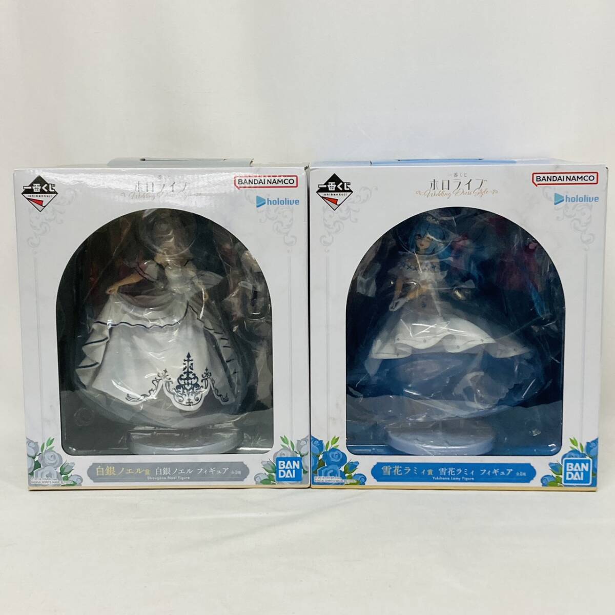 【未開封】一番くじ ホロライブ Weeding Dress Style 白金ノエル 雪花ラミィ 賞 フィギュア 2体 まとめ セット hololive BANDAI バンダイ拍卖