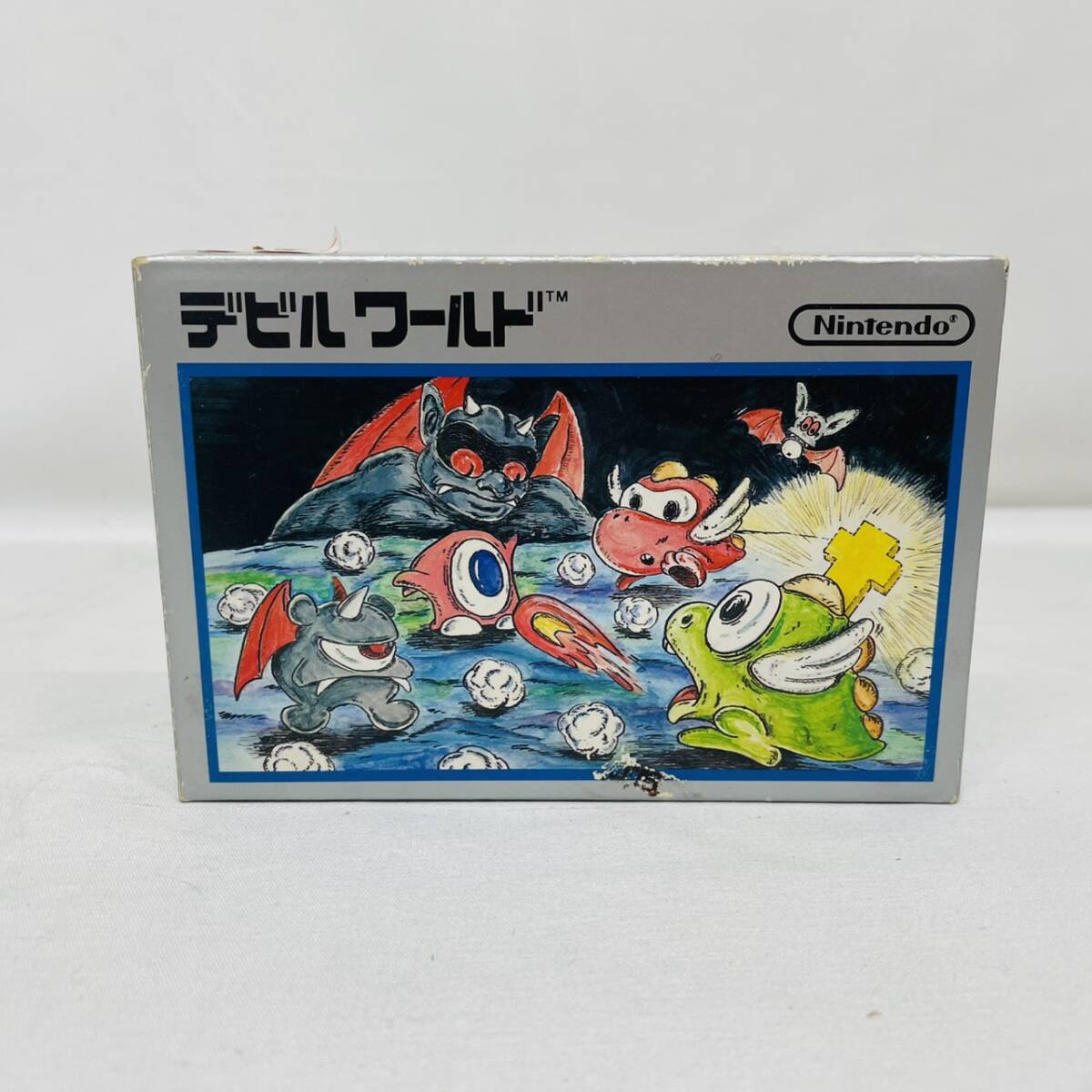 【箱説付】 FC ソフト デビルワールド 任天堂 ゲーム / Nintendo ファミコン ファミリー コンピュータ カセット HUC-DD拍卖