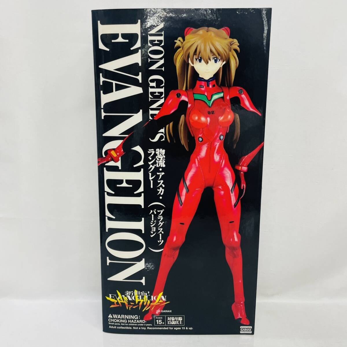 【未開封】 リアルアクションヒーローズ 新世紀 エヴァンゲリオン 惣流 アスカ・ラングレー プラグスーツ GAINAX / RAH EVANGELION拍卖