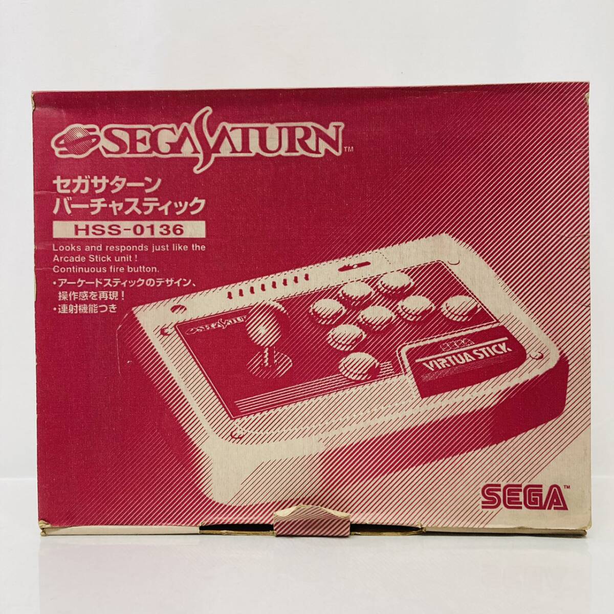 【箱説あり】 セガ セガサターン バーチャスティック HSS-0136 コントローラー ゲーム / SEGASATURN VIRTUA STICK拍卖