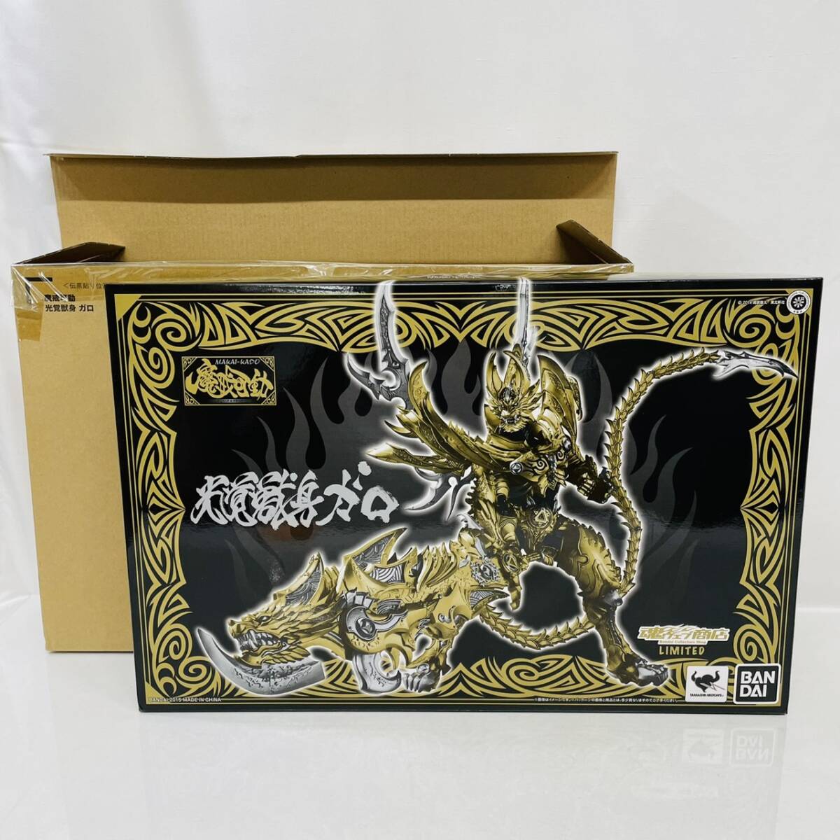 【輸送箱付】 黄金騎士 ガロ 魔戒可動 光覚獣身 牙狼 GARO / BANDAI バンダイ フィギュア 魂ウェブ 商店拍卖