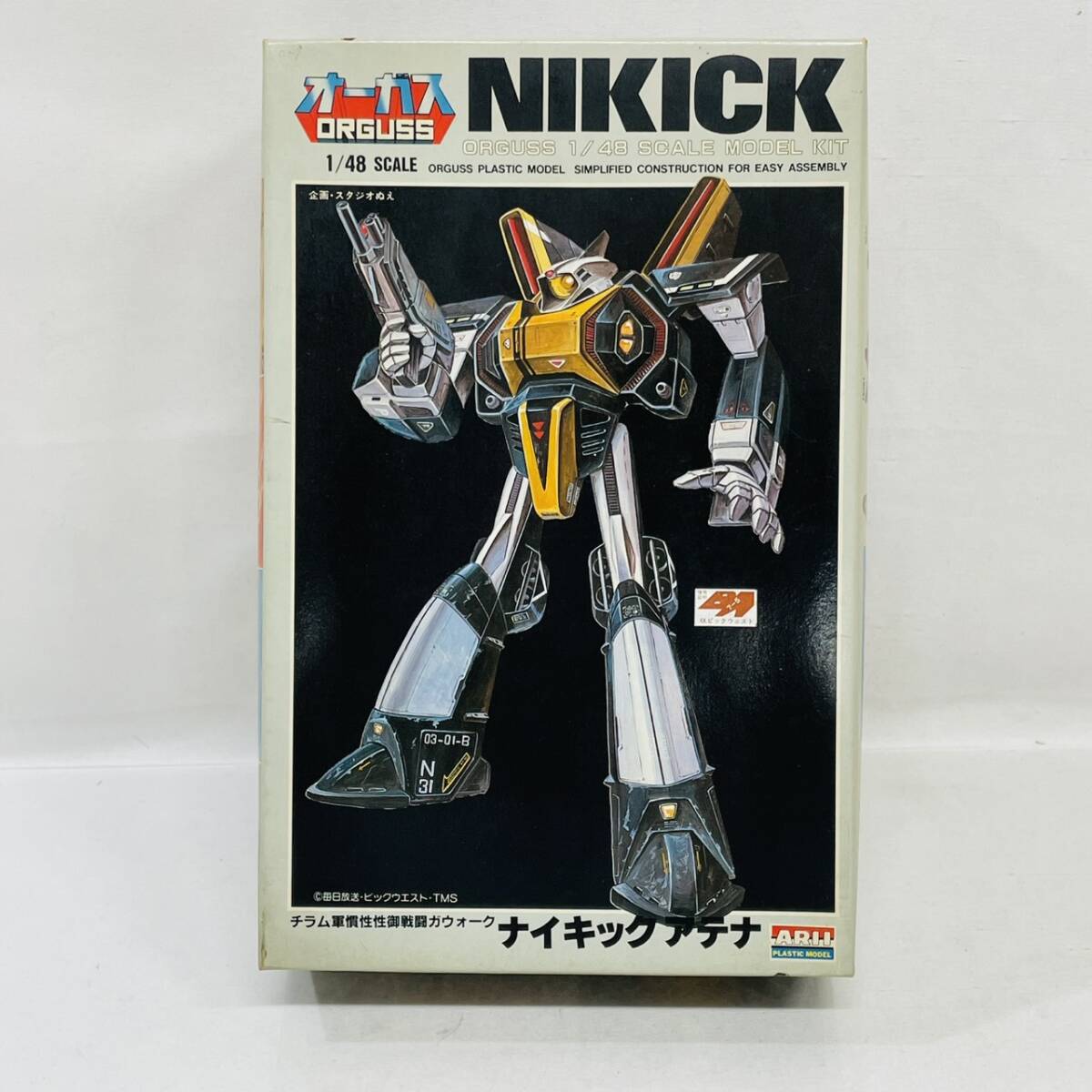 【現状品】 アリイ 1/48 オーガス チラム軍慣性性御戦闘 ガウォーク ナイキック アテナ プラモデル / デカール不良 ARII ORGVSS NIKICK拍卖