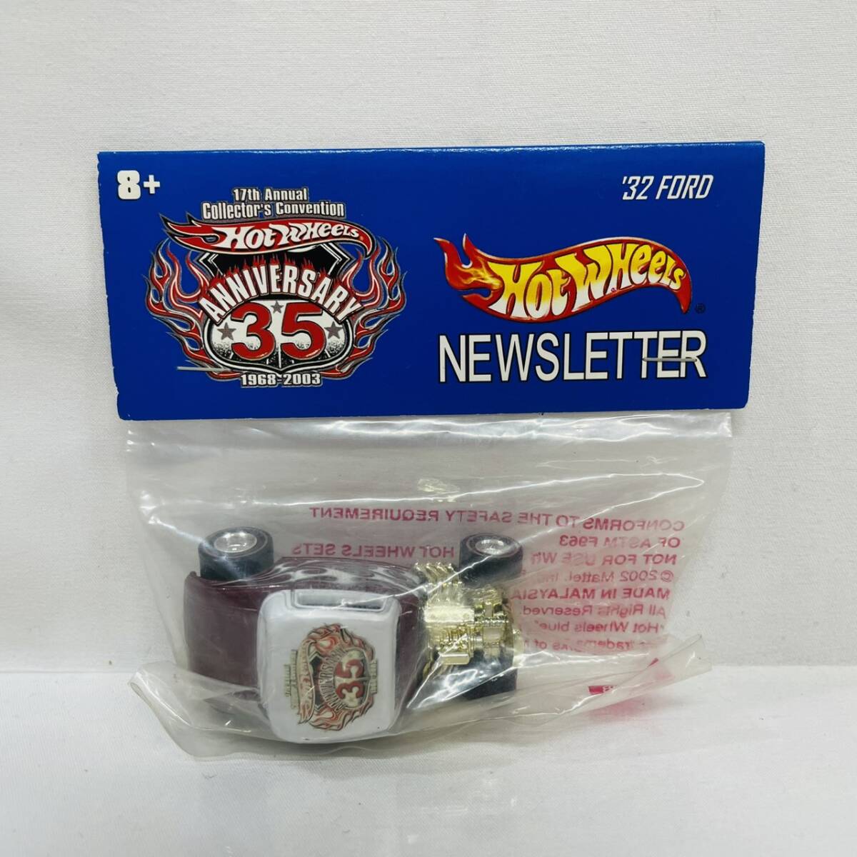 【未開封】HOTWHEELS 17th ANNVAL COLLECTORS CONVENTION NEWSLETTER 132 FORD / ホットウィール 17 コレクターズ コンベンション 拍卖