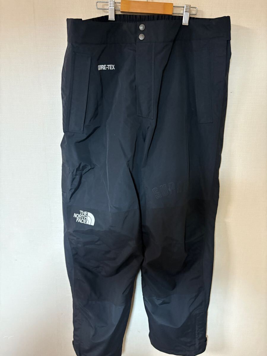SUPREME × THE NORTH FACE 19SSARC LOGOパンツ マウンテンパンツ GORE-TEX 黒 xl ノースフェイス ナイロンパンツ シュプリーム 拍卖