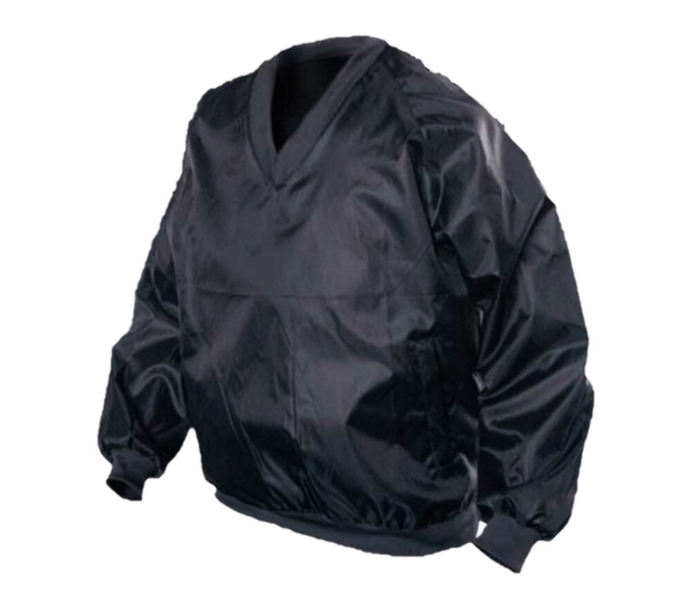 ★送料無料・新品★ No940 Vヤッケ 両ポケット付 ブラック L-1着拍卖