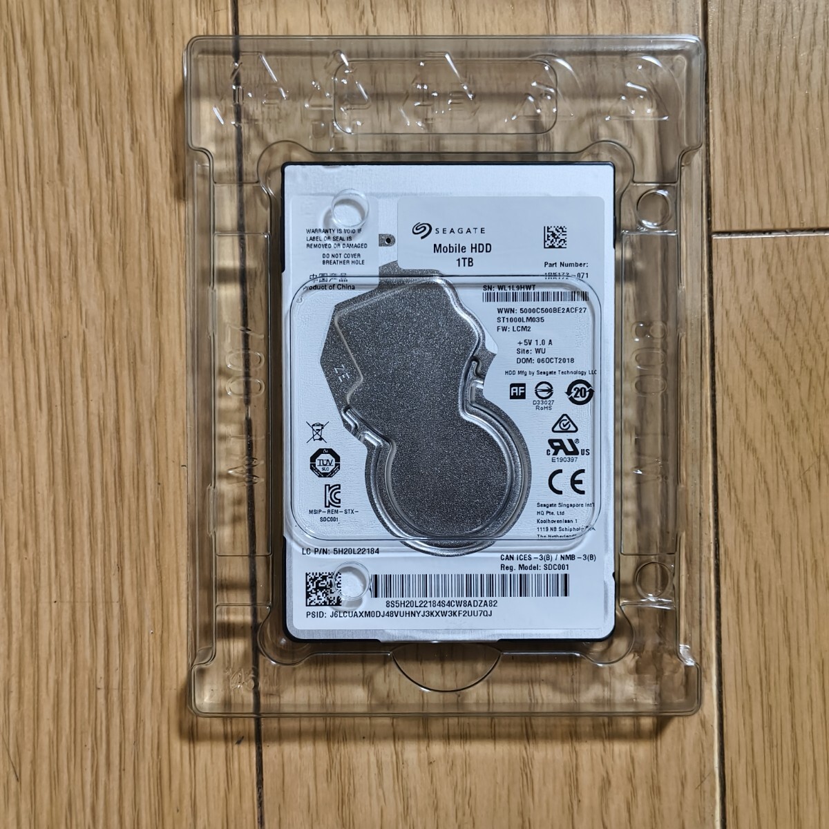 Seagate HDD SATA 1TB 動作確認済み 中古パソコン取り外し品拍卖