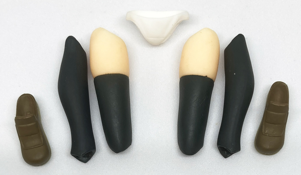 figma 『灼眼のシャナ』 シャナ 炎髪ver. 脚+靴+パンツ 現状品 アクションフィギュア パーツ 部品取りに ジャンク拍卖