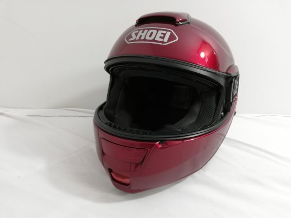 SHOEI NEOTEC システム ヘルメット Mサイズ ワインレッド ジャンク拍卖