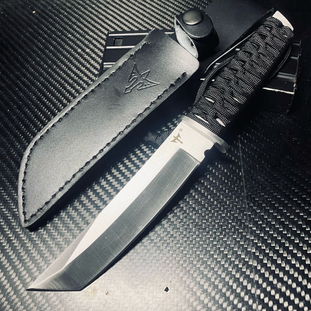 【日本在庫あり 翌日発送 】超高品質 サバイバルナイフ 重量感160g 鋼製 薪割り キャンプ アウトドア ハイキング 野外登山 シース付き拍卖