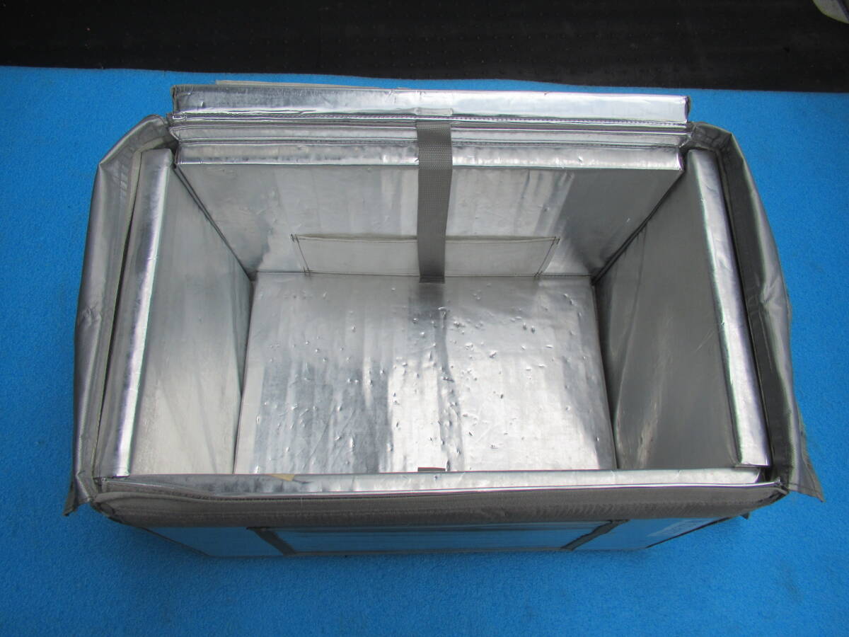 即決 10個! 業務用 折りたたみ式 保冷バック (縦35横58奥行43)クーラーバック @2222×10個セット売り バラ不可 全国発送OK 手渡し応談可能拍卖