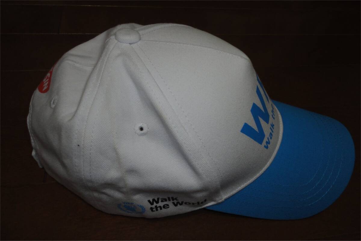 ▼WFP Walk the World キャップ 帽子 非売品 NPO法人 国際連合世界食糧計画 横浜 みなとみらい ノーベル平和賞 飢餓 支援 拍卖