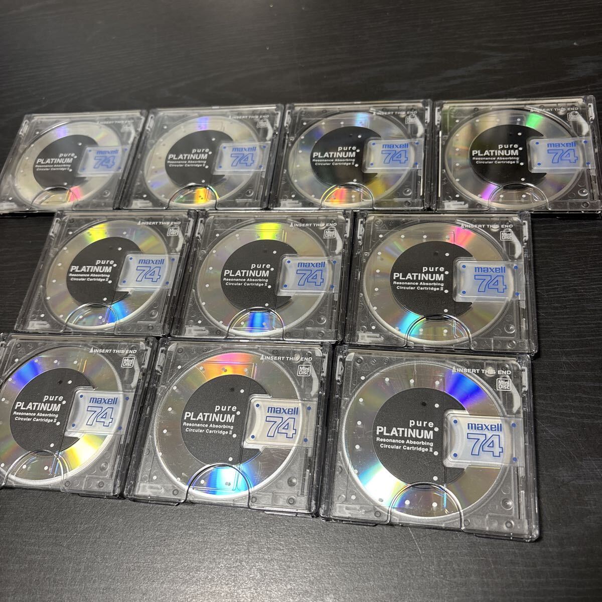 MD ミニディスク マクセル pure PLATINUM74 10枚セット maxell 拍卖
