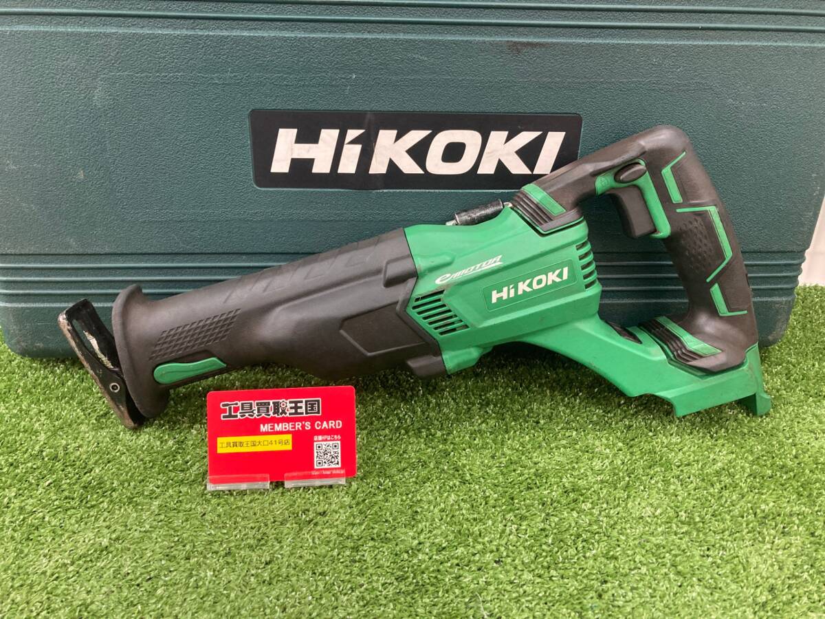 【中古品】HiKOKI(日立工機) 18vコードレスセーバソー (本体のみ) CR18DBL(NN) IT2E8KUO3G9T拍卖