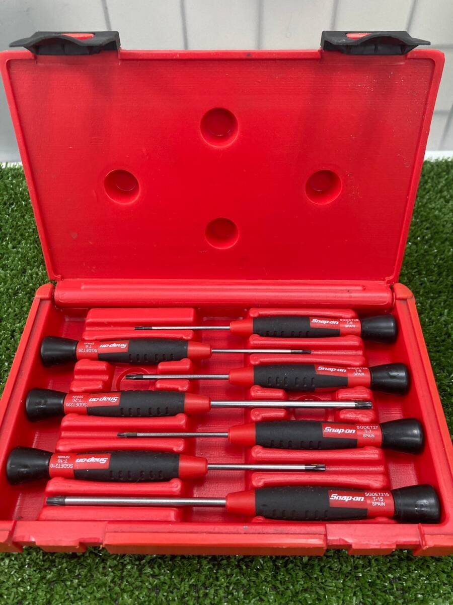 【中古品】【0924】Snap-on(スナップオン) 電工用 トルクス ミニドライバー 7本セット SGDET70ESD IT4U9R5II2YC拍卖