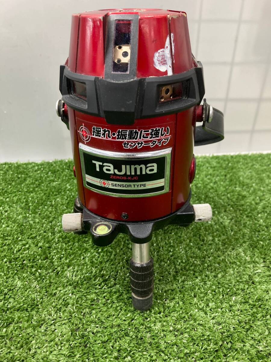 【中古品】【0924】★タジマ レーザー墨出し器 ゼロセンサーKJC 受光器・三脚セット 矩十字・横全周 ZEROS-KJCSET IT0GS3S7VN5Q拍卖