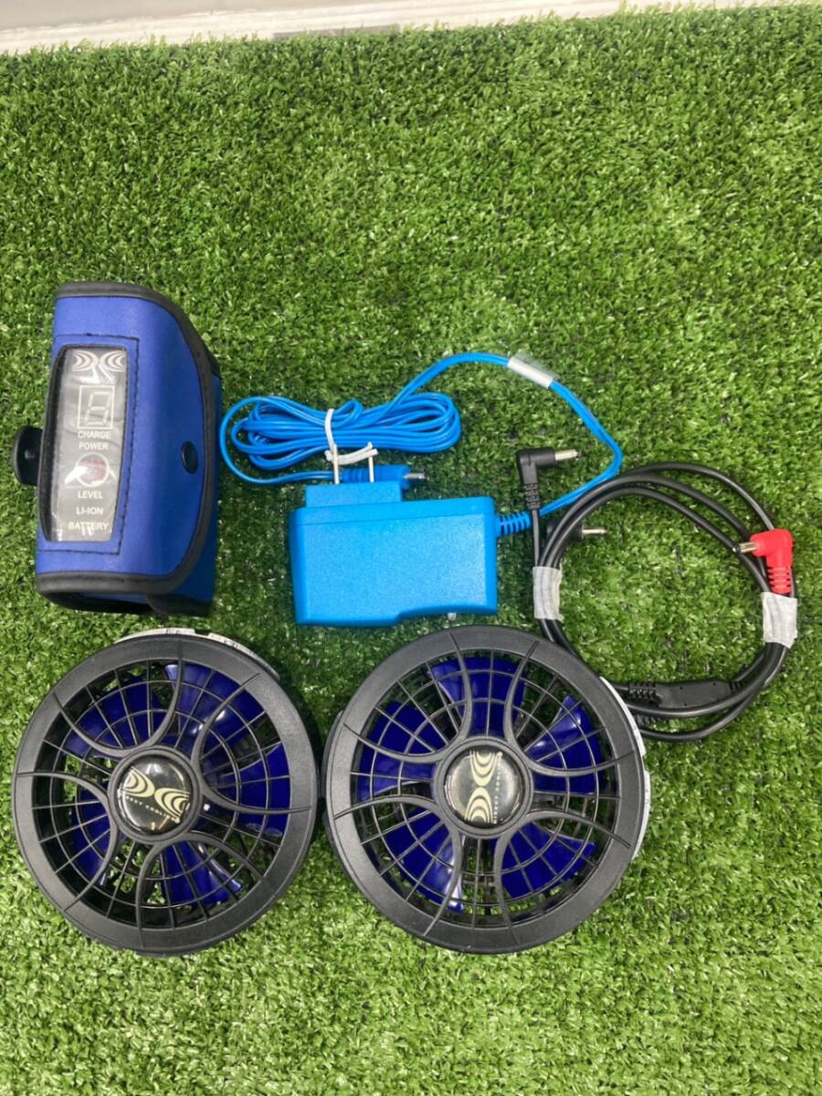 【中古品】【0924】空調服 ファンバッテリー充電器セット BTSP1 ITZ231J0O084拍卖
