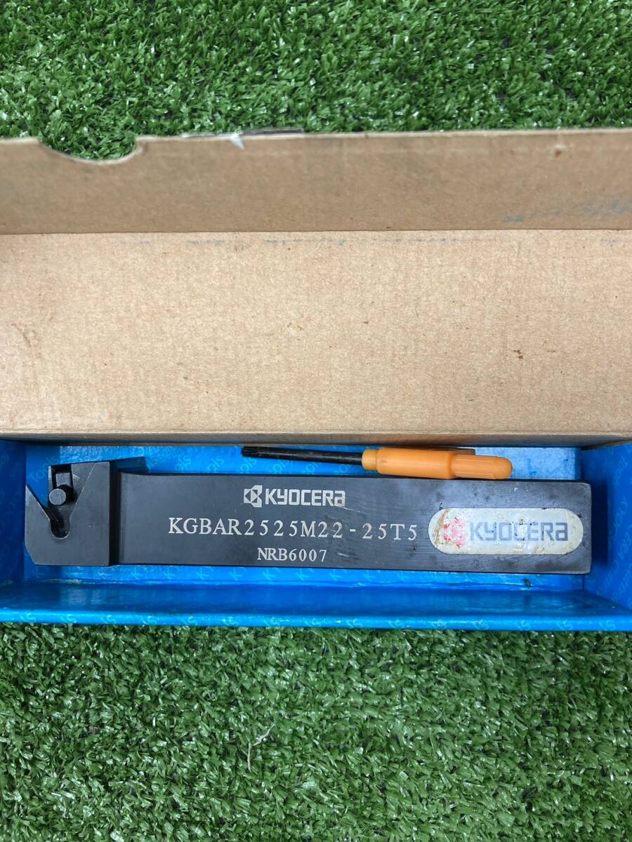【中古品】【0924】京セラ(KYOCERA) 溝入れ用ホルダ KGBAR2525M2225T5 ITOA9YH4DBOQ拍卖
