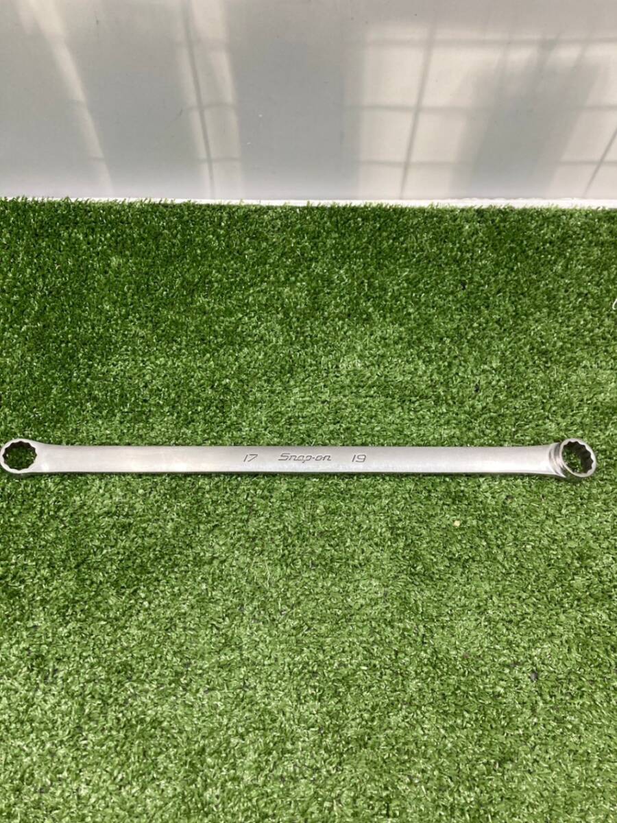 【中古品】【0924】Snap-on 15°オフセットメガネレンチ 17mm-19mm XDHM1719 IT0NPTPX85HI拍卖