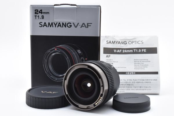 ■極上品■ その他 V-AF 24mm T1.9 FE ソニー αEマウント拍卖