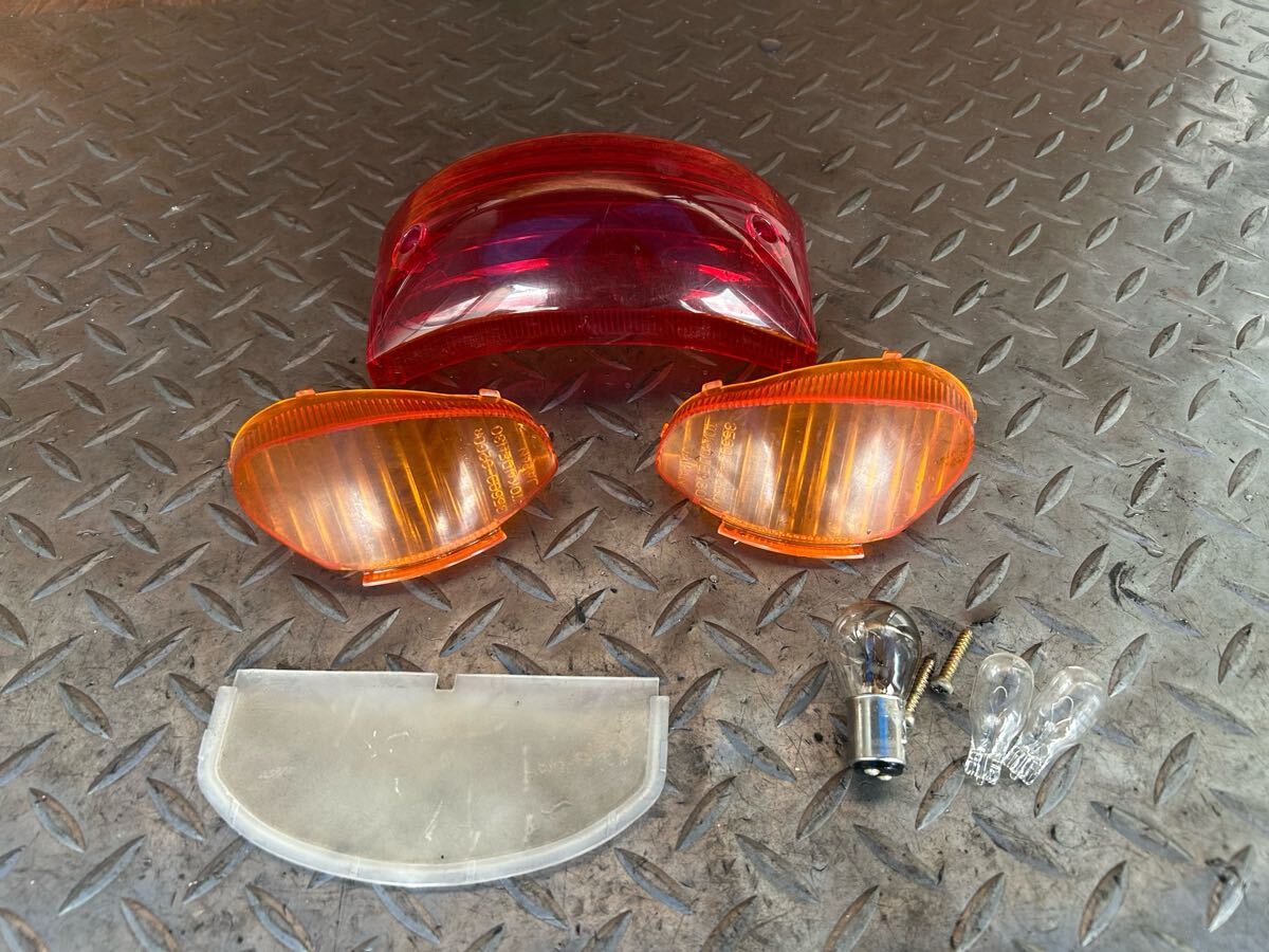 4517■ スズキ レッツ4 CA45A テール ランプ レンズ リア ウインカー 電球 検索★ CA41A CA43A拍卖