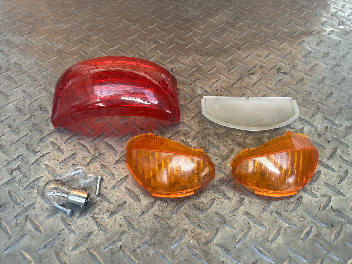 4524■ スズキ レッツ4 CA45A テール ランプ レンズ リア ウインカー 電球 検索★ CA41A CA43A拍卖