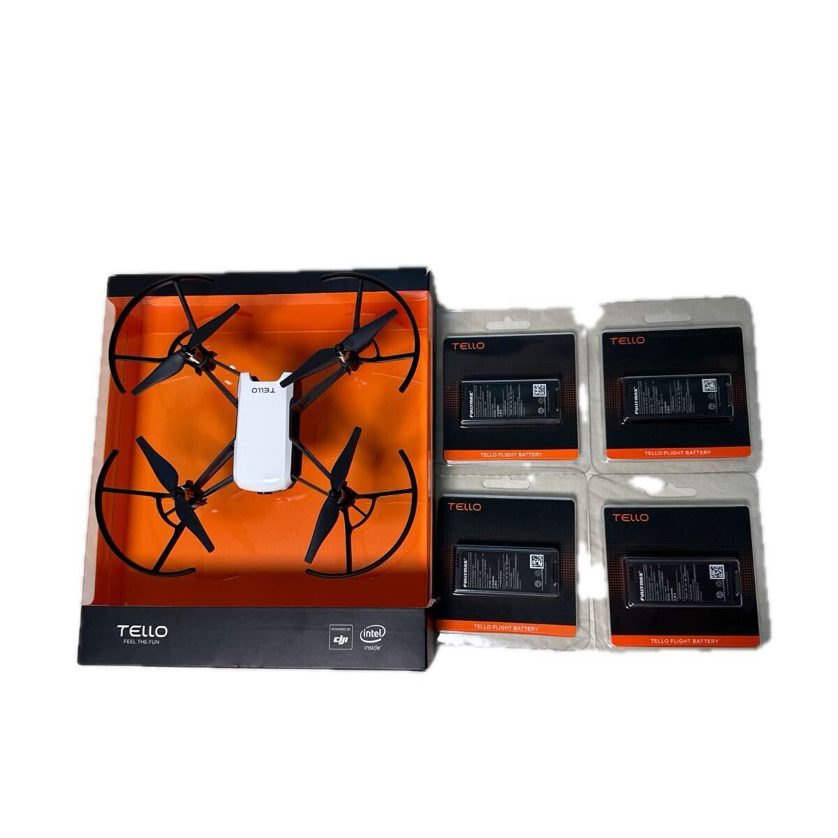 DJI Tello トイドローン バッテリー4本拍卖