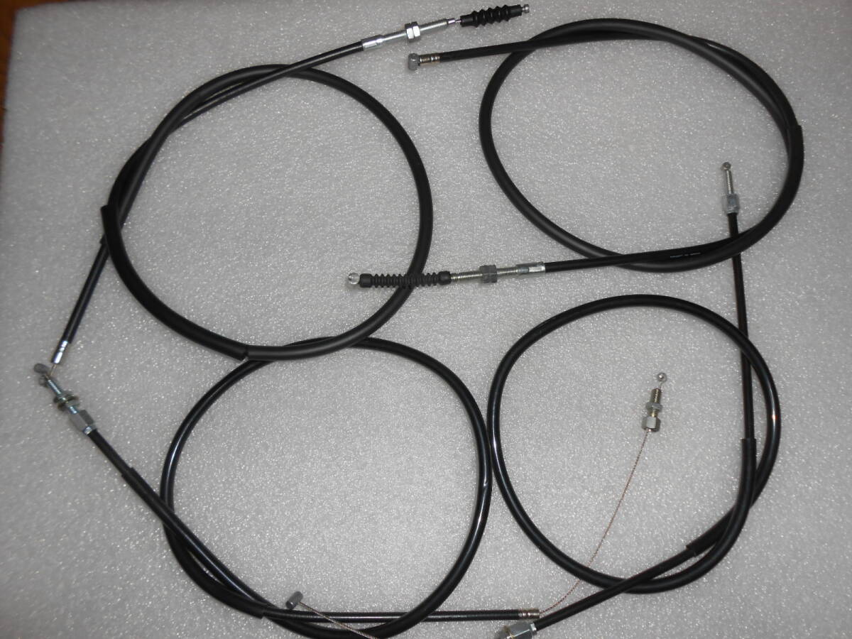 ##ホンダ XL250R 新品スロットル・クラッチ・Fブレーキケーブルセット 日本製拍卖