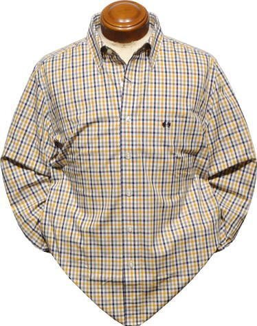 【キャメル紺 LLサイズ】 35%OFF マグレガー ボタンダウン長袖シャツ メンズ 111172601 形態安定加工 長袖シャツ拍卖