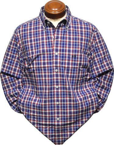 【ネイビー LLサイズ】 35%OFF マグレガー ボタンダウン長袖シャツ メンズ 111172601 形態安定加工 長袖シャツ拍卖