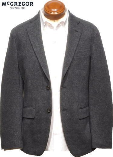 【ダークグレー Mサイズ】 マクレガー ジャケット メンズ 111242604 ストレッチ テーラードジャケット ブレザー グレンチェック拍卖