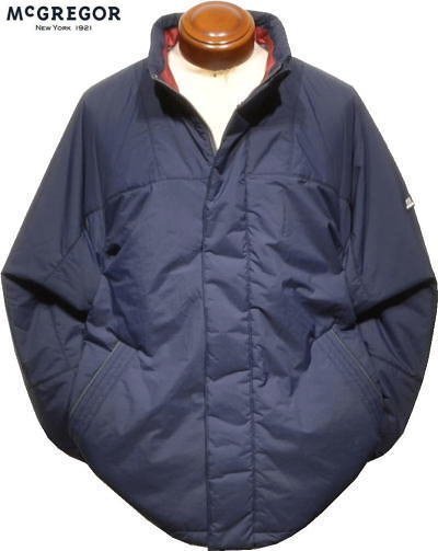 【ネイビー Lサイズ】 マクレガー 中綿入りブルゾン メンズ 111133608 撥水 サーモライト 中綿ブルゾン 中綿入りジャケット拍卖