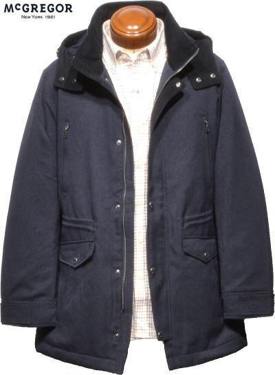 【ネイビー LL】 マクレガー 中綿フィールドジャケット メンズ 111133606 撥水 サーモライト中綿 中綿ハーフコート 中綿ジャケット拍卖