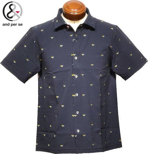 【ネイビー無地 M】 アンパシー アンパスィ半袖シャツメンズAMS6104F1サッカー素材ドライ吸汗速乾ストレッチアンパシー半袖ポロシャツ拍卖