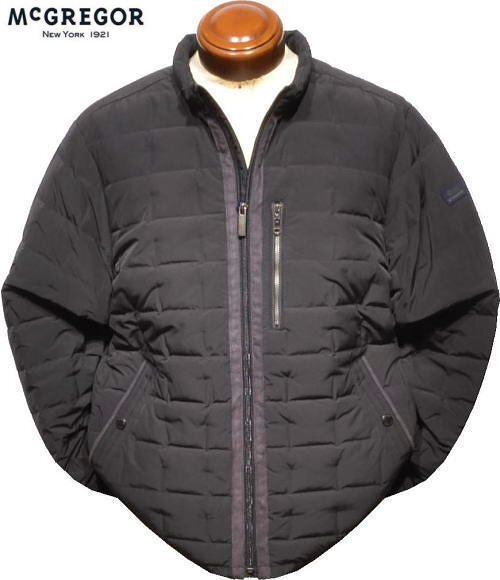 【ブラック XL】 マクレガー ステッチレスダウンジャケット メンズ 111134604 ダウンブルゾン ダウンジャンバー ステッチレスダウン拍卖