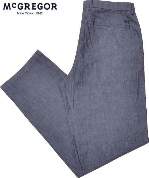 【ダンガリー 82cm】 マクレガー パンツ メンズ 111314104 手洗い可 ストレッチ チノパン スラックス ノータックパンツ McGREGOR拍卖