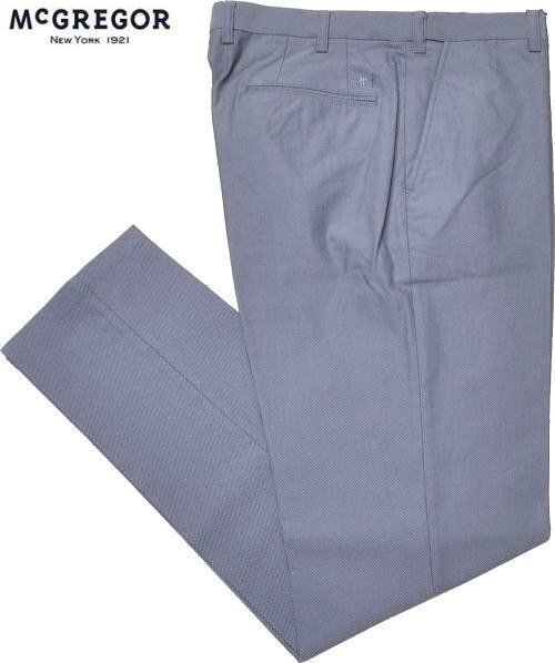 【グレイッシュネイビー 90cm】 マクレガー パンツ メンズ 111314107 手洗い可 クールマックス チノパン スラックス ノータックパンツ 夏可拍卖