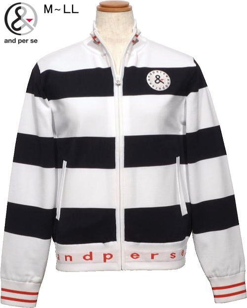 【ホワイト紺 M】 アンパスィ カーディガン レディース AFF2524B4 家庭洗濯可 防風 裏地付き 吸湿発熱 アンパシー カーデ ニットブルゾン拍卖