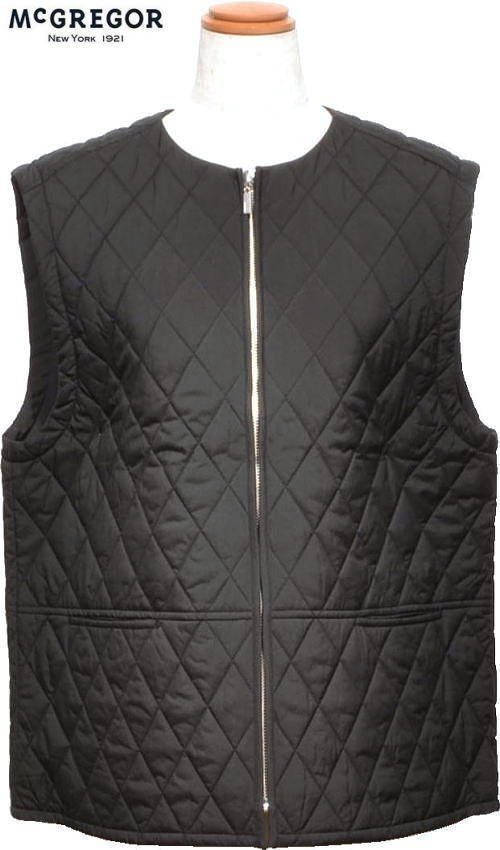 【ブラック L】 マクレガー レディース 中綿入りベスト 311104602 撥水加工 中綿入り アウターベスト ベスト McGREGOR拍卖