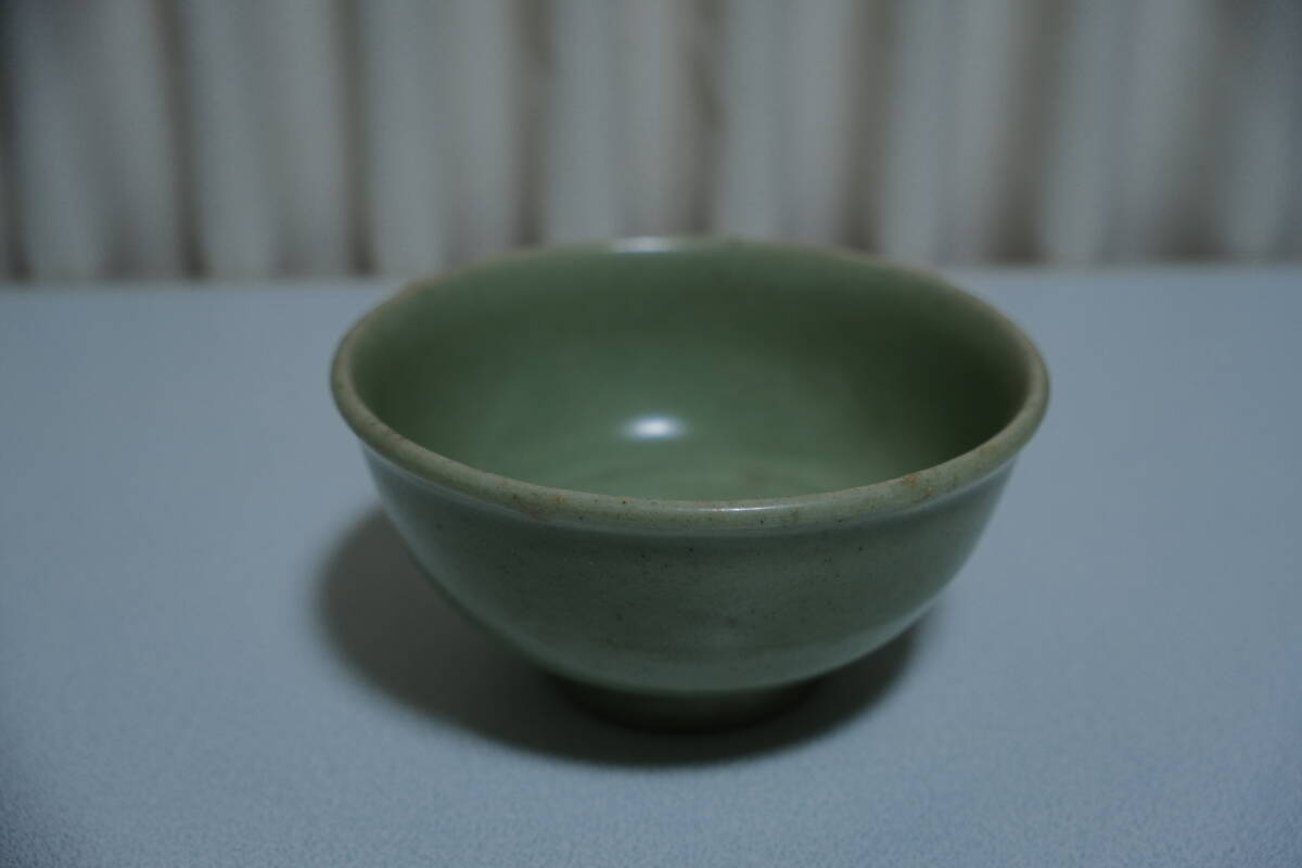 中国古美術 唐物 明時代 龍泉青磁宮碗拍卖