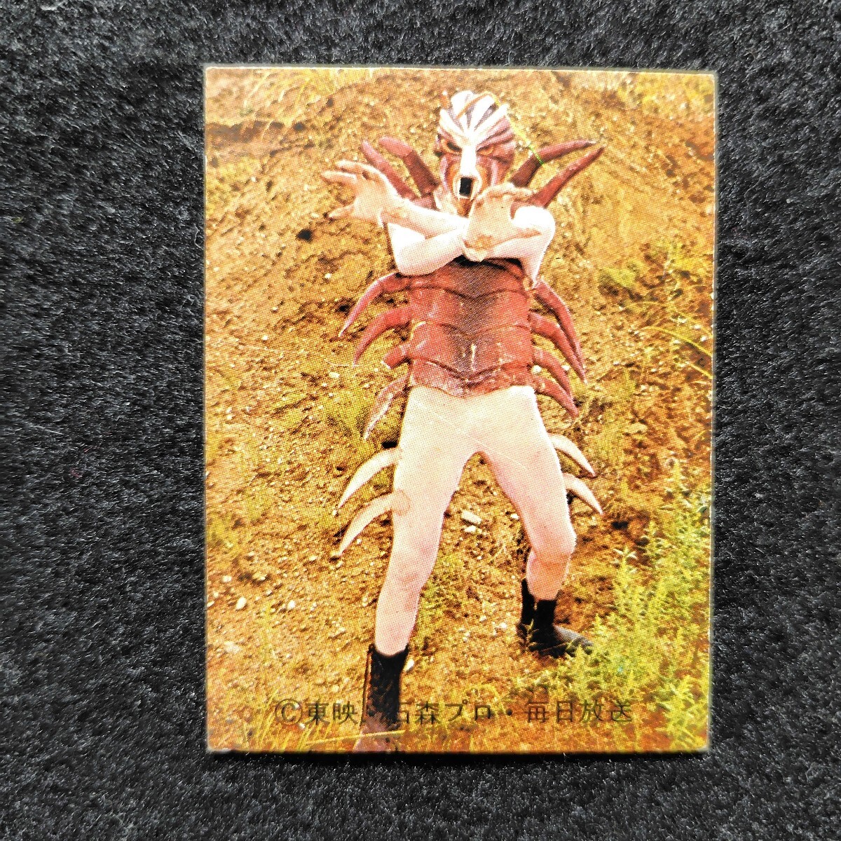 旧カルビー仮面ライダー 明朝版 23番 美下〜美品 新明朝タイプ拍卖