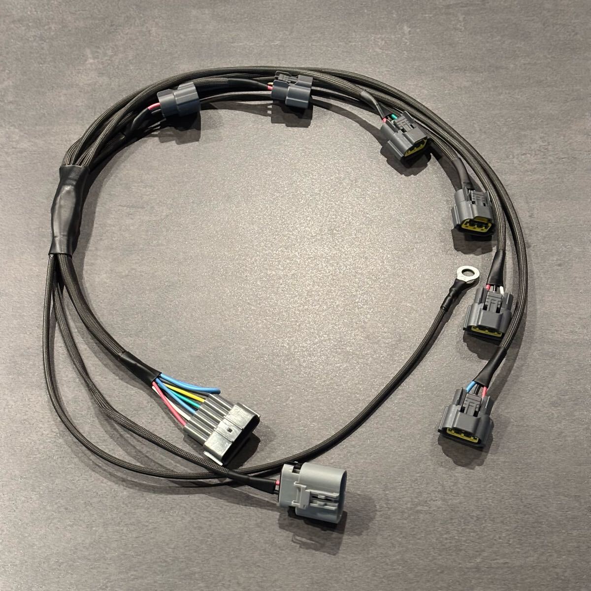 【新品】BNR32 R32 パワトラレス コイル 強化ハーネス ループハーネス付きイグニッションコイル拍卖